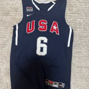Authentic Lebron James Redeem Team Jersey size L